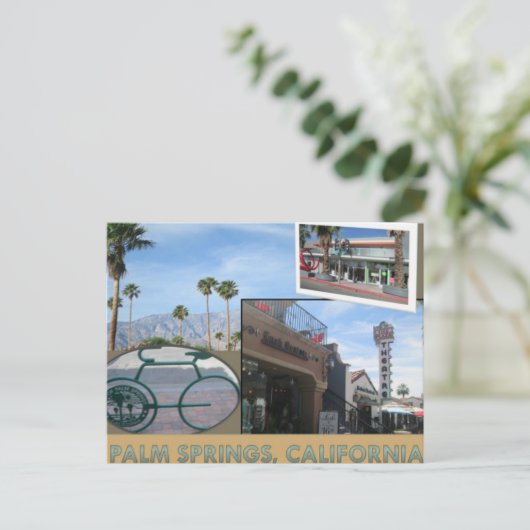 PALM SPRINGS #2 BRIEFKAART (Staand voorkant)