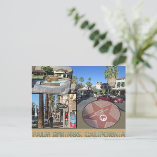 PALM SPRINGS #3 BRIEFKAART (Staand voorkant)