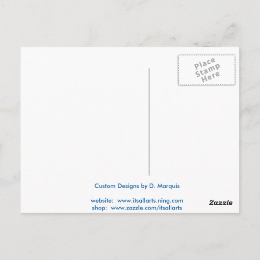 PALM SPRINGS #3 BRIEFKAART (Achterkant)