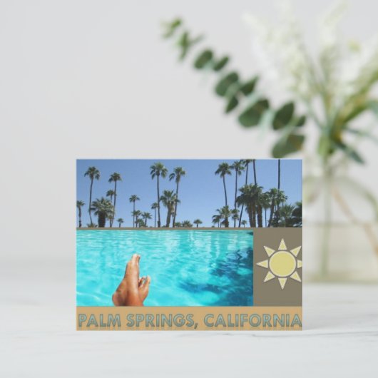 PALM SPRINGS #4 BRIEFKAART (Staand voorkant)