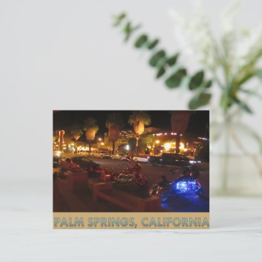 PALM SPRINGS #5 BRIEFKAART (Staand voorkant)