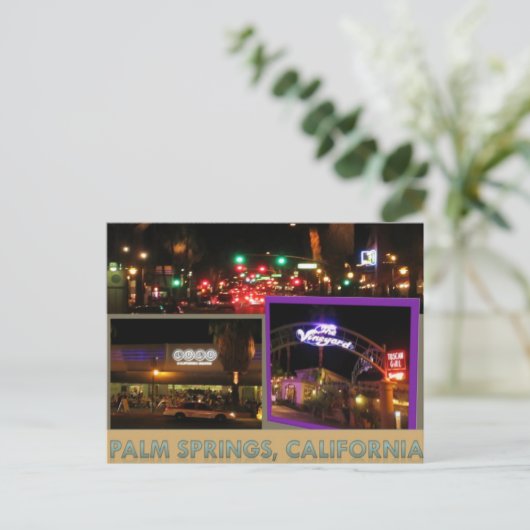 PALM SPRINGS #6 BRIEFKAART (Staand voorkant)