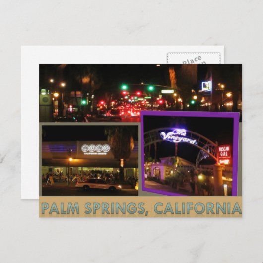 PALM SPRINGS #6 BRIEFKAART (Voorkant / Achterkant)