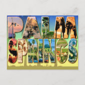 Palm Springs-ansichtkaart Briefkaart (Voorkant)