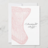 Palm Springs Bachelorette Party Uitnodigen-Custom Kaart (Voorkant)