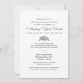 Palm Springs Bachelorette Party Uitnodigen-Custom Kaart (Achterkant)