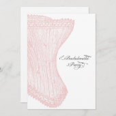 Palm Springs Bachelorette Party Uitnodigen-Custom Kaart (Voorkant / Achterkant)