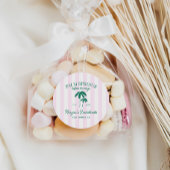 Palm Springs Bachelorette Ronde Sticker