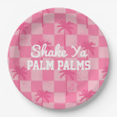 Palm Springs Bachelorette Shake Ya Palm Bord (Voorkant)