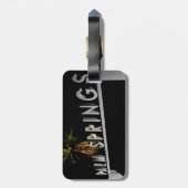 Palm Springs Bagage Labels (Achterkant verticaal)