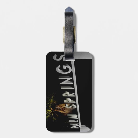 Palm Springs Bagage Labels (Achterkant verticaal)
