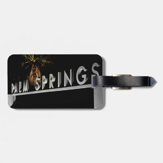 Palm Springs Bagage Labels (Achterkant horizontaal)