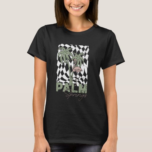 Palm Springs Beach, Californië T-shirt (Voorkant)