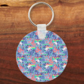 Palm Springs-blauw Sleutelhanger (Achterkant)