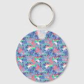 Palm Springs-blauw Sleutelhanger (Achterkant)
