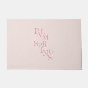Palm Springs Blush Pink Deurmat