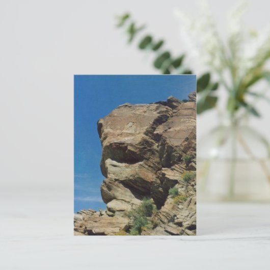 Palm Springs Boulder Briefkaart (Staand voorkant)