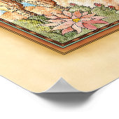 Palm Springs Ca-kaart Poster (Hoek)