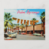 Palm Springs, Calfornia  1950 Briefkaart (Voorkant)