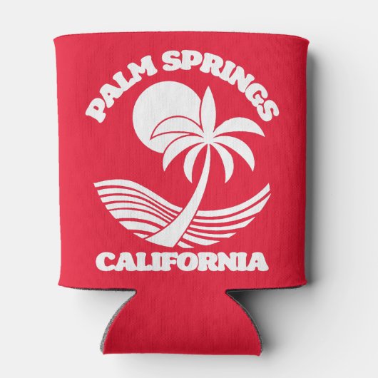Palm Springs California Blikjeskoeler (Achterkant)