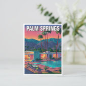 Palm Springs California Briefkaart (Staand voorkant)