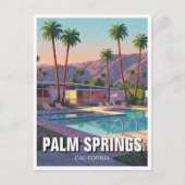 Palm Springs California Briefkaart (Voorkant)
