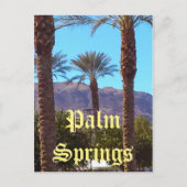 Palm Springs California Briefkaart (Voorkant)