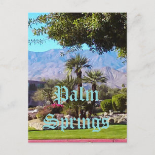 Palm Springs California Briefkaart