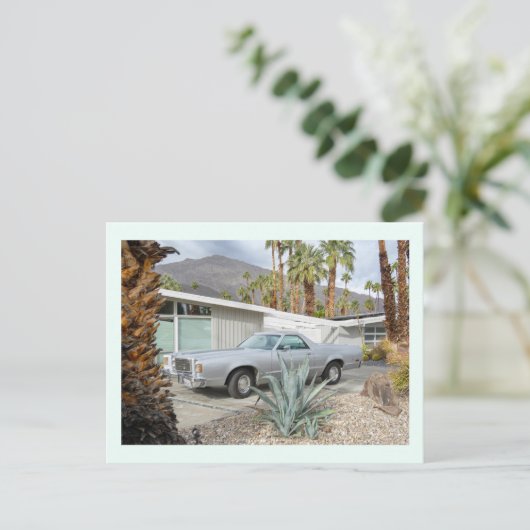 Palm Springs California  Briefkaart (Staand voorkant)