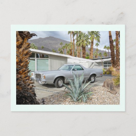 Palm Springs California  Briefkaart (Voorkant)
