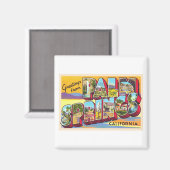 Palm Springs California CA Large Letter Briefkaart Magneet (Voorkant / Achterkant)