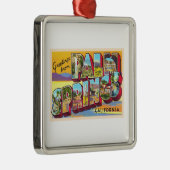 Palm Springs California CA Large Letter Briefkaart Metalen Ornament (Rechts)