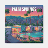 Palm Springs California Magneet (Voorkant)