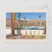 Palm Springs California - Mideeuw Modern Briefkaart (Voorkant)
