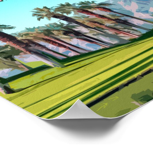 Palm Springs California  Poster (Hoek)