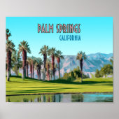 Palm Springs California  Poster (Voorkant)