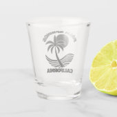 Palm Springs California Shot Glas (Achterkant)