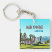 Palm Springs California  Sleutelhanger (Voorkant)