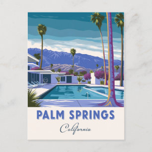Palm Springs California vintage Briefkaart