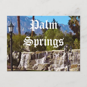 Palm Springs Californië ansichtkaart Briefkaart