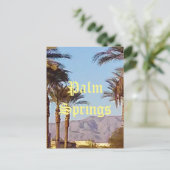 Palm Springs Californië ansichtkaart Briefkaart (Staand voorkant)