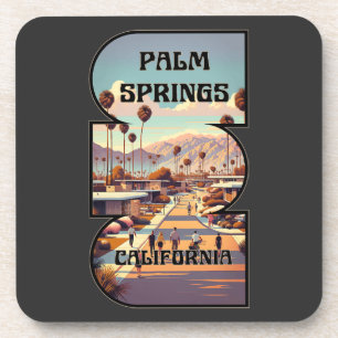 Palm Springs, Californië Bier Onderzetter