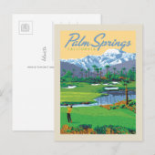 Palm Springs, Californië Briefkaart (Voorkant / Achterkant)