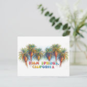 Palm Springs Californië Briefkaart (Staand voorkant)