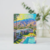 Palm Springs Californië Briefkaart (Staand voorkant)