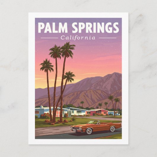  Palm Springs Californië Briefkaart (Voorkant)