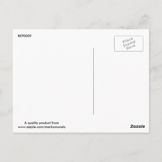 Palm Springs, Californië in Night  Briefkaart (Achterkant)