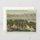  Palm Springs Californië Landscape Briefkaart (Voorkant / Achterkant)