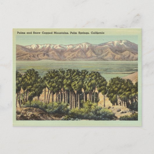  Palm Springs Californië Landscape Briefkaart (Voorkant)