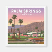 Palm Springs Californië Magneet (Voorkant)